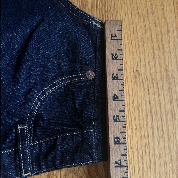 Zara Dark Blue Vest - Picture 4 of 11